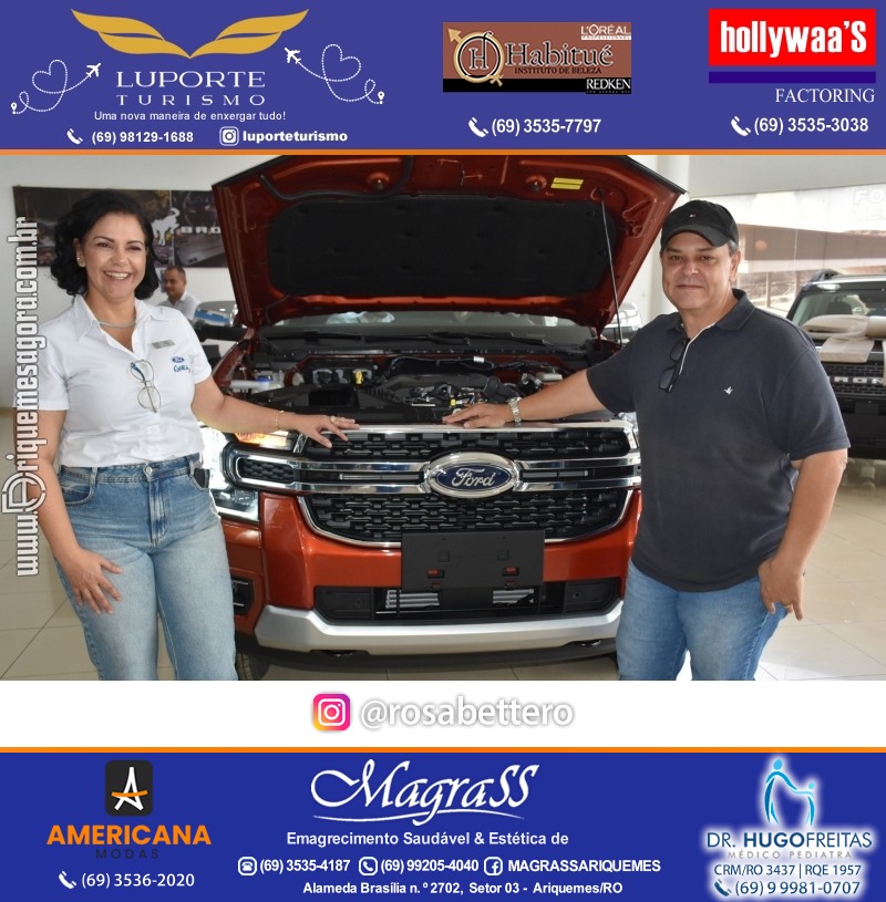 FORD MEGA VEÍCULOS ARIQUEMES - Rondônia - Lançamento da NOVA RANGER V6 – FORD RANGER 2024