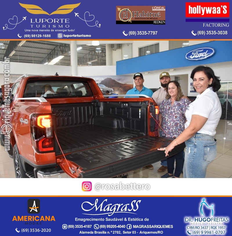 FORD MEGA VEÍCULOS ARIQUEMES - Rondônia - Lançamento da NOVA RANGER V6 – FORD RANGER 2024