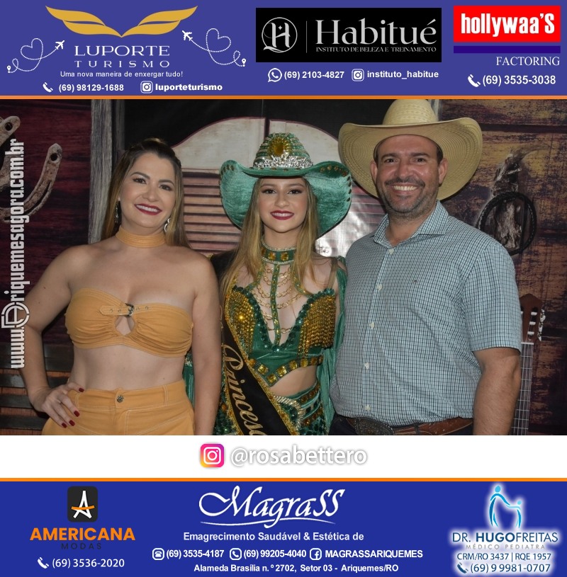 EXPOARI 2023 - Show com Gusttavo Lima & Galera & Stand & Camarote VIP & Camarote V8 na APA em Ariquemes Rondônia