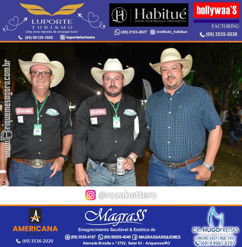 EXPOARI 2023 - Show com Gusttavo Lima & Galera & Stand & Camarote VIP & Camarote V8 na APA em Ariquemes Rondônia