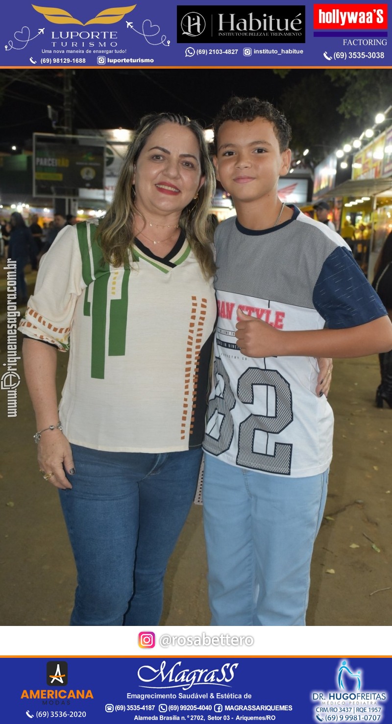 EXPOARI 2023 - Show com Gusttavo Lima & Galera & Stand & Camarote VIP & Camarote V8 na APA em Ariquemes Rondônia
