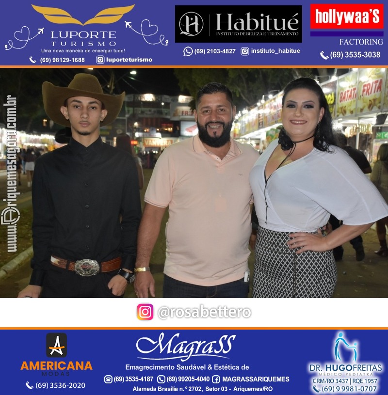 EXPOARI 2023 - Show com Gusttavo Lima & Galera & Stand & Camarote VIP & Camarote V8 na APA em Ariquemes Rondônia