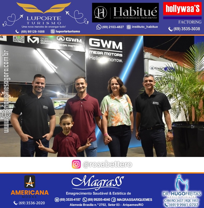 EXPOARI 2023 - Show com Gusttavo Lima & Galera & Stand & Camarote VIP & Camarote V8 na APA em Ariquemes Rondônia