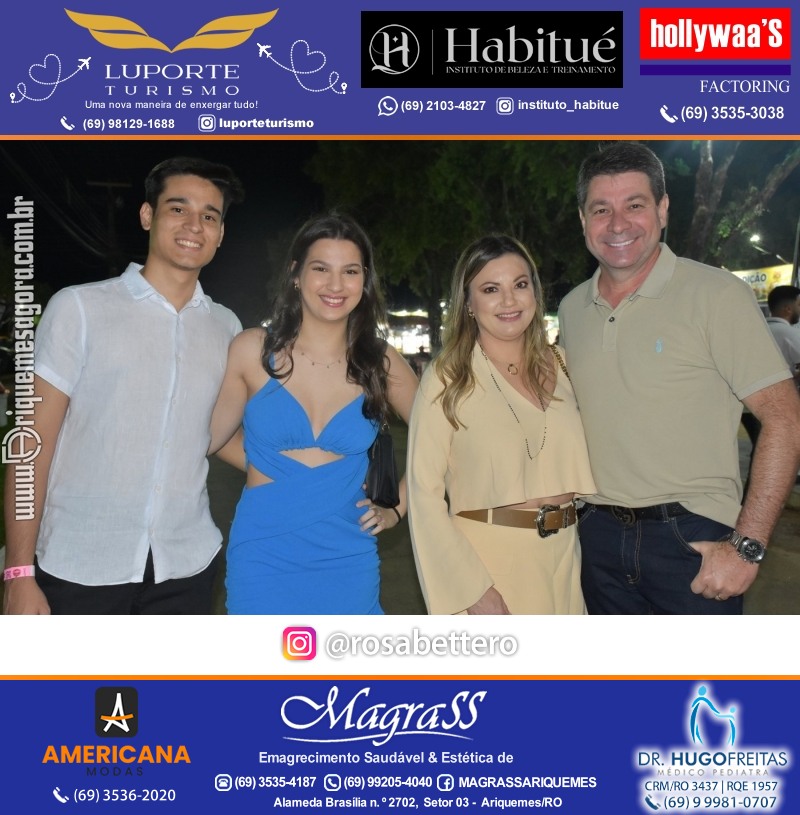 EXPOARI 2023 - Show com Gusttavo Lima & Galera & Stand & Camarote VIP & Camarote V8 na APA em Ariquemes Rondônia