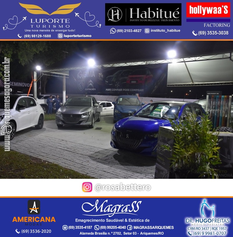 EXPOARI 2023 - Show com Gusttavo Lima & Galera & Stand & Camarote VIP & Camarote V8 na APA em Ariquemes Rondônia