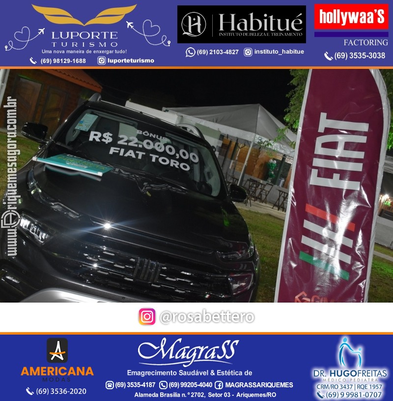 EXPOARI 2023 - Show com Gusttavo Lima & Galera & Stand & Camarote VIP & Camarote V8 na APA em Ariquemes Rondônia