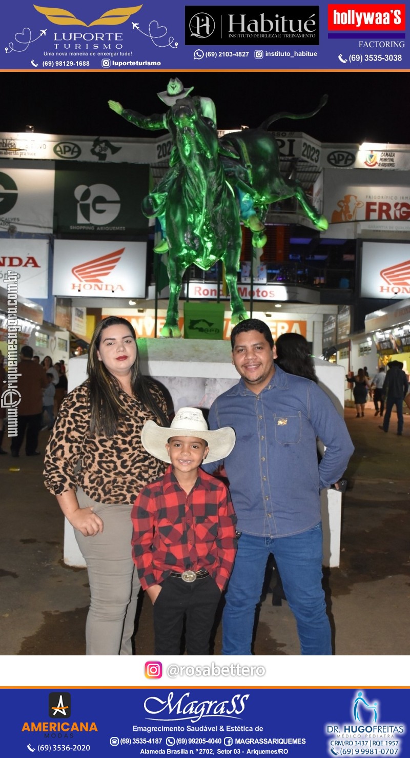 EXPOARI 2023 - Show com Gusttavo Lima & Galera & Stand & Camarote VIP & Camarote V8 na APA em Ariquemes Rondônia