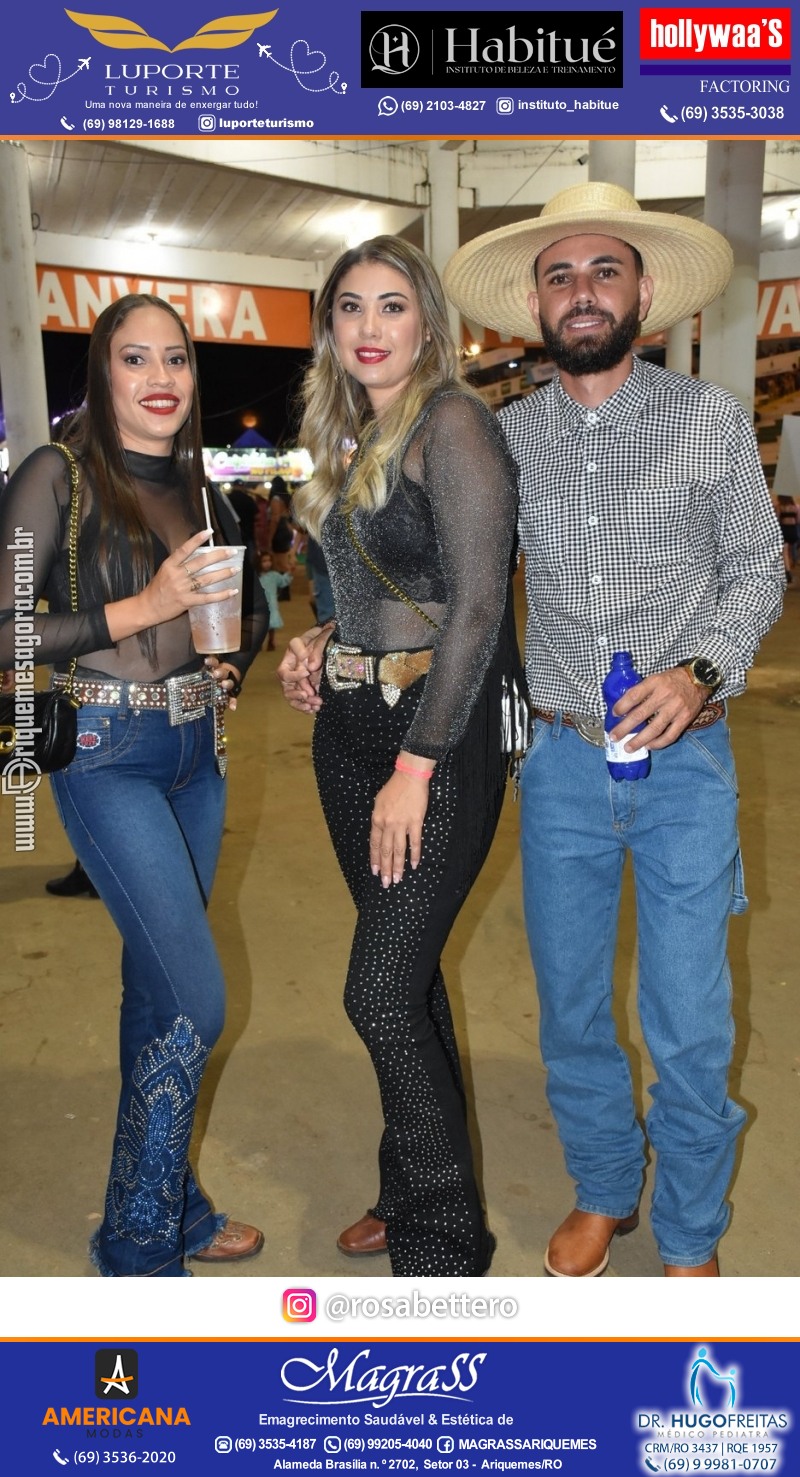 EXPOARI 2023 - Show com Gusttavo Lima & Galera & Stand & Camarote VIP & Camarote V8 na APA em Ariquemes Rondônia