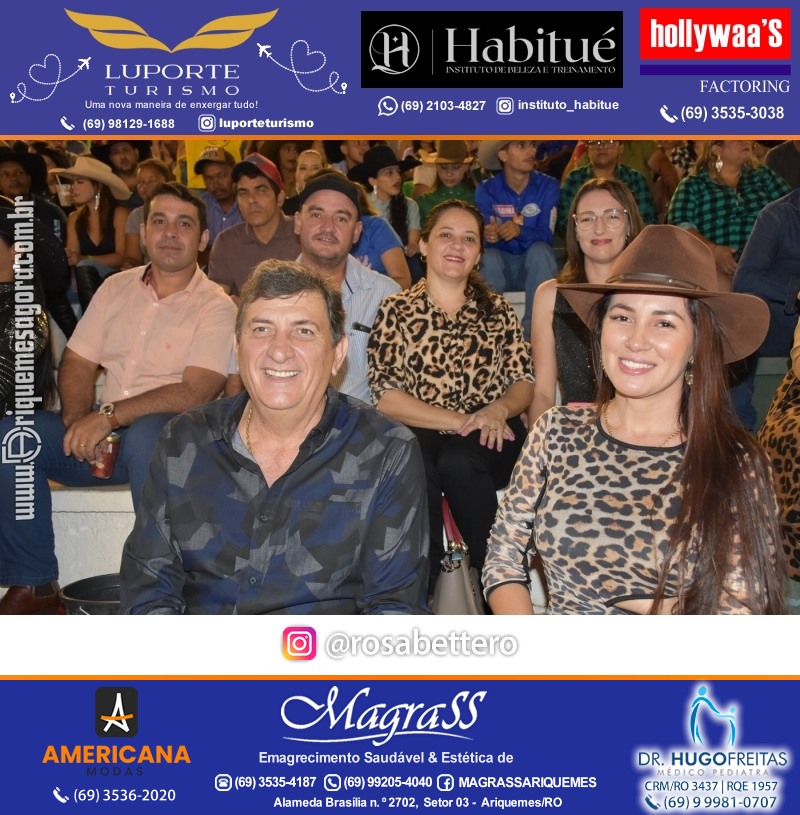 EXPOARI 2023 - Show com Gusttavo Lima & Galera & Stand & Camarote VIP & Camarote V8 na APA em Ariquemes Rondônia