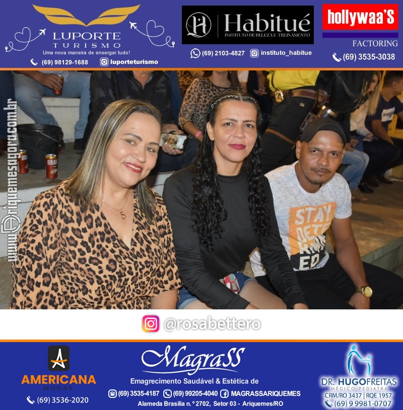 EXPOARI 2023 - Show com Gusttavo Lima & Galera & Stand & Camarote VIP & Camarote V8 na APA em Ariquemes Rondônia