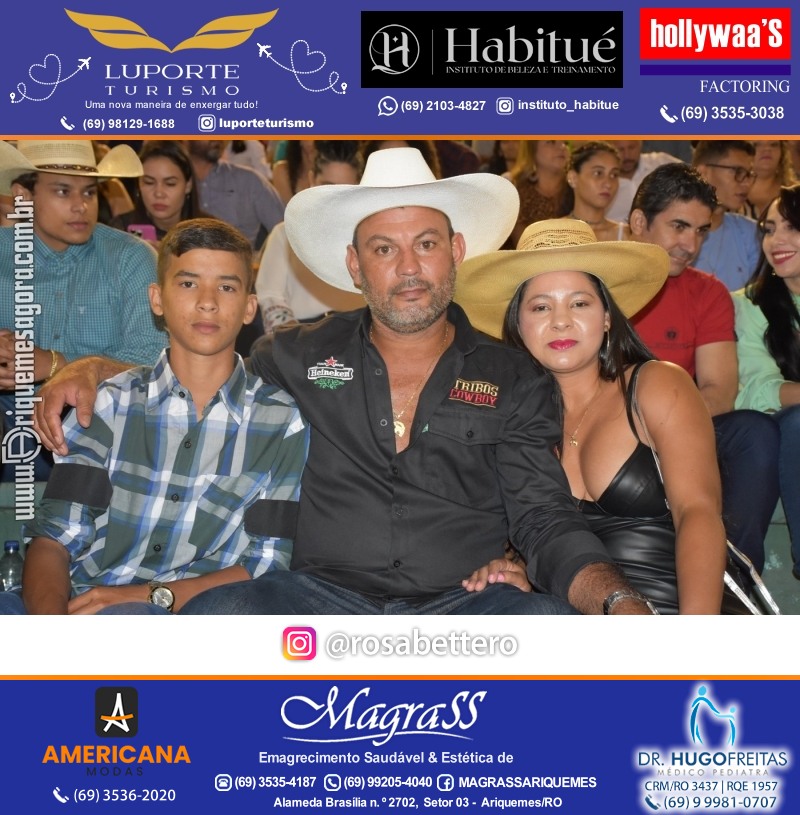 EXPOARI 2023 - Show com Gusttavo Lima & Galera & Stand & Camarote VIP & Camarote V8 na APA em Ariquemes Rondônia