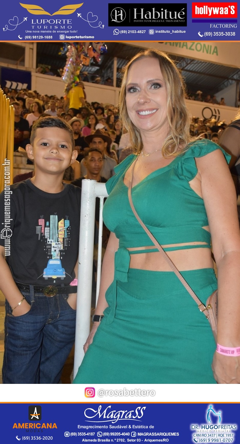 EXPOARI 2023 - Show com Gusttavo Lima & Galera & Stand & Camarote VIP & Camarote V8 na APA em Ariquemes Rondônia