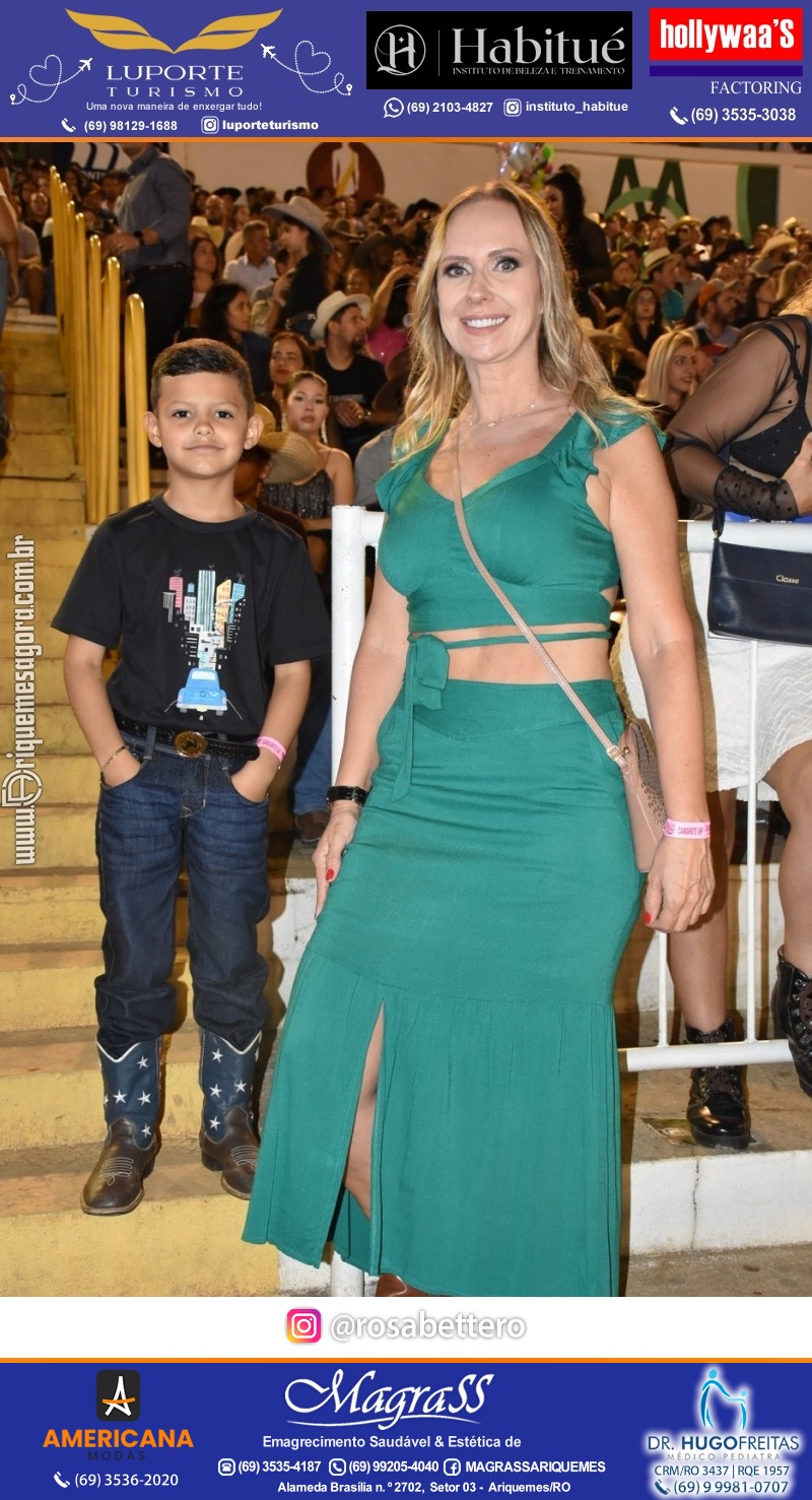 EXPOARI 2023 - Show com Gusttavo Lima & Galera & Stand & Camarote VIP & Camarote V8 na APA em Ariquemes Rondônia