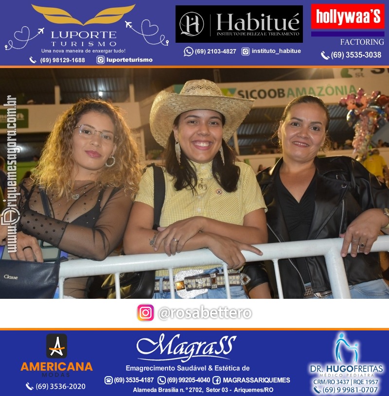 EXPOARI 2023 - Show com Gusttavo Lima & Galera & Stand & Camarote VIP & Camarote V8 na APA em Ariquemes Rondônia