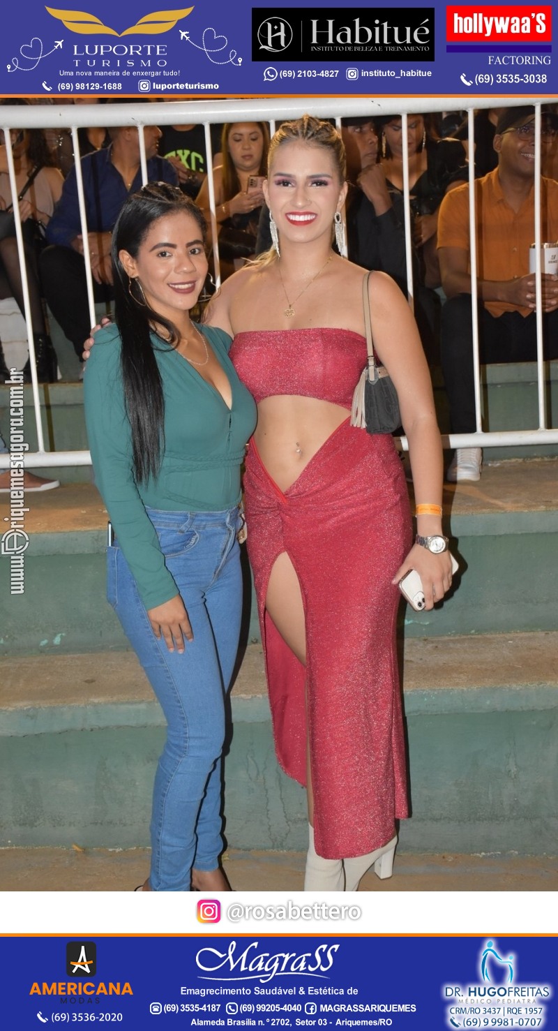 EXPOARI 2023 - Show com Gusttavo Lima & Galera & Stand & Camarote VIP & Camarote V8 na APA em Ariquemes Rondônia