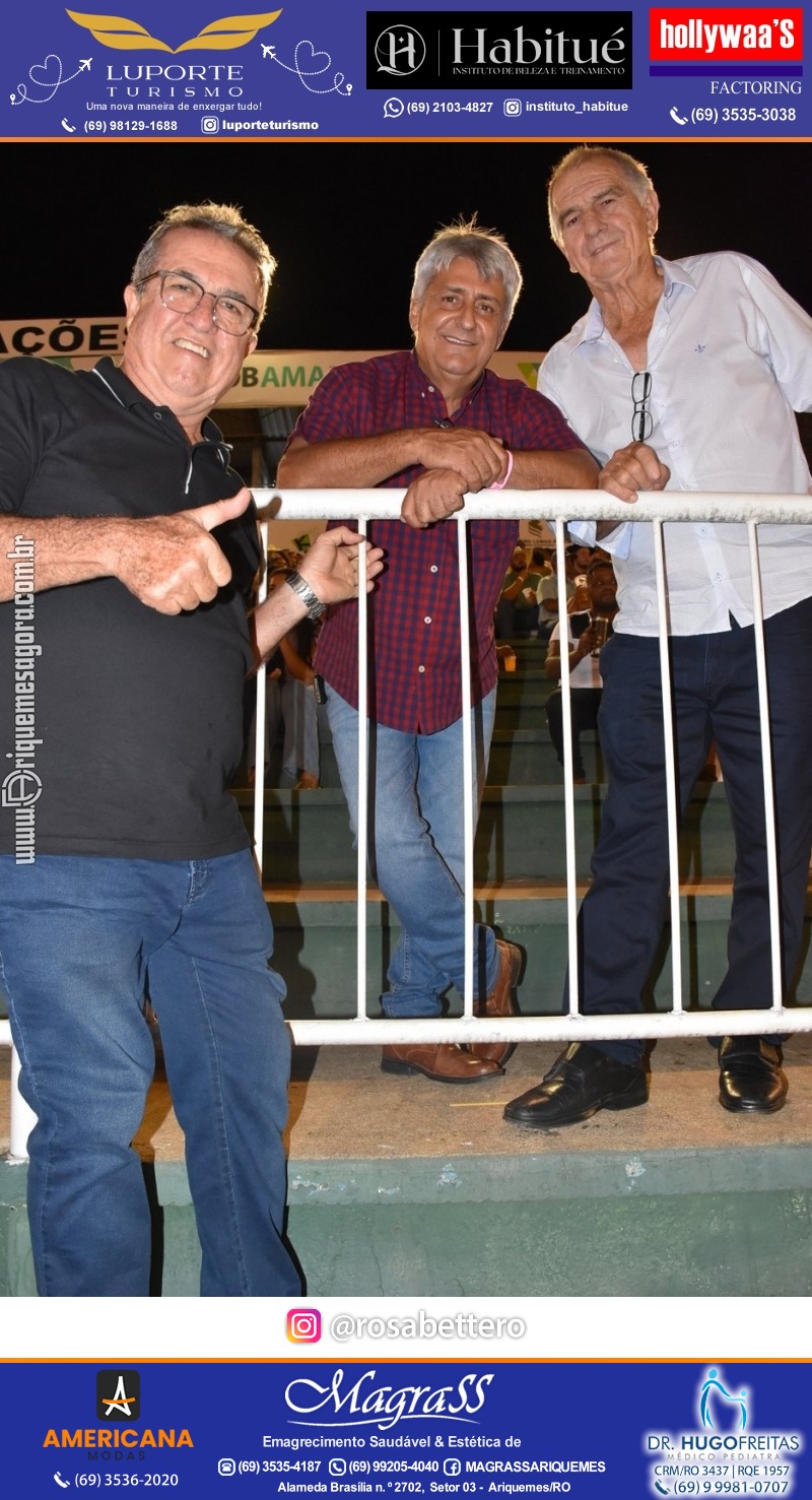 EXPOARI 2023 - Show com Gusttavo Lima & Galera & Stand & Camarote VIP & Camarote V8 na APA em Ariquemes Rondônia