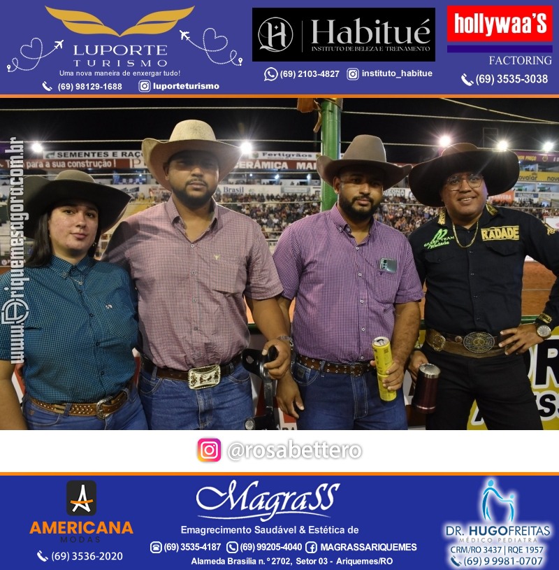EXPOARI 2023 - Show com Gusttavo Lima & Galera & Stand & Camarote VIP & Camarote V8 na APA em Ariquemes Rondônia