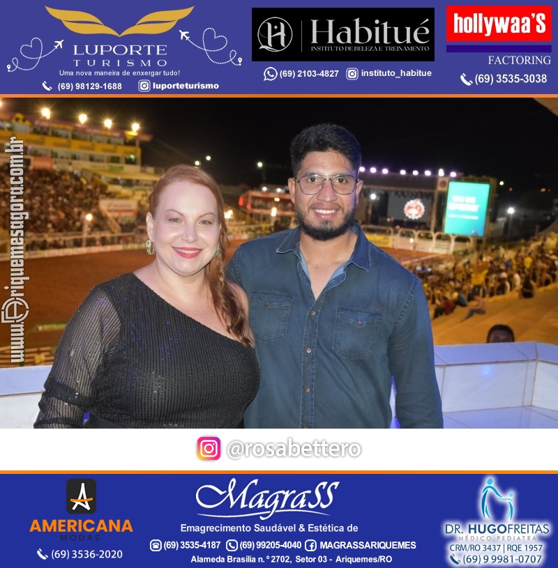 EXPOARI 2023 - Show com Gusttavo Lima & Galera & Stand & Camarote VIP & Camarote V8 na APA em Ariquemes Rondônia