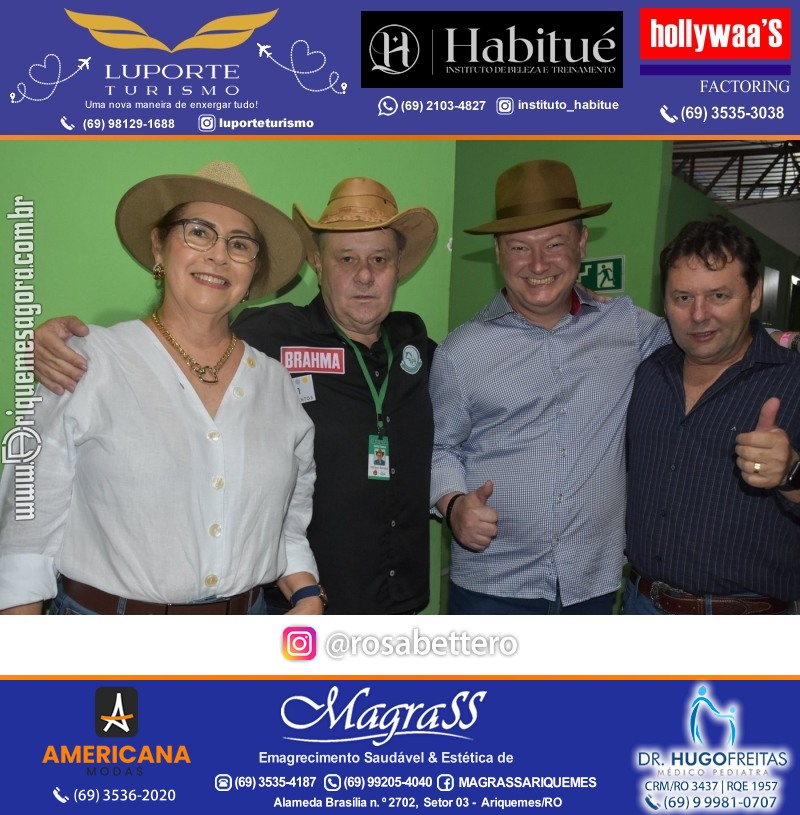 EXPOARI 2023 - Show com Gusttavo Lima & Galera & Stand & Camarote VIP & Camarote V8 na APA em Ariquemes Rondônia