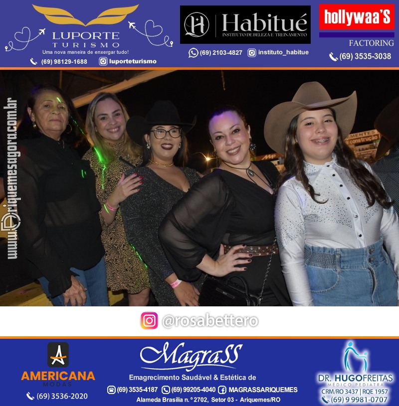EXPOARI 2023 - Show com Gusttavo Lima & Galera & Stand & Camarote VIP & Camarote V8 na APA em Ariquemes Rondônia