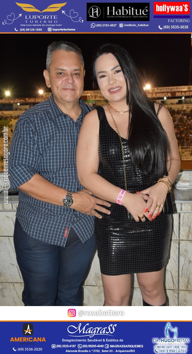 EXPOARI 2023 - Show com Gusttavo Lima & Galera & Stand & Camarote VIP & Camarote V8 na APA em Ariquemes Rondônia
