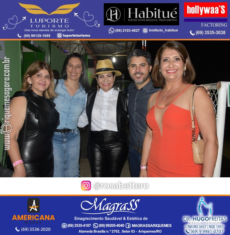 EXPOARI 2023 - Show com Gusttavo Lima & Galera & Stand & Camarote VIP & Camarote V8 na APA em Ariquemes Rondônia