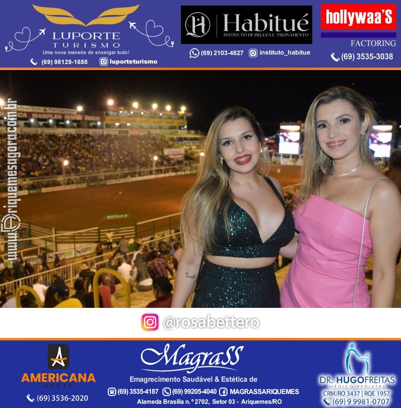 EXPOARI 2023 - Show com Gusttavo Lima & Galera & Stand & Camarote VIP & Camarote V8 na APA em Ariquemes Rondônia