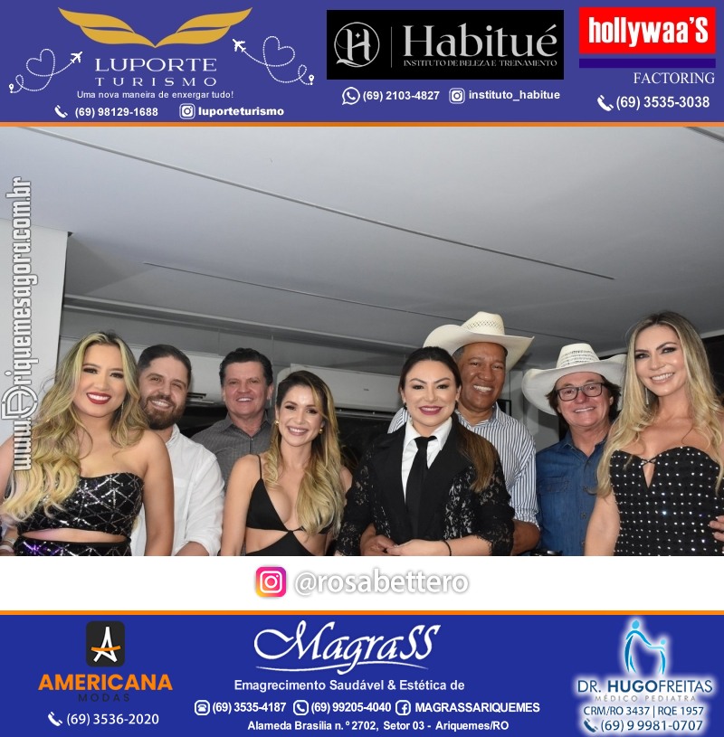 EXPOARI 2023 - Show com Gusttavo Lima & Galera & Stand & Camarote VIP & Camarote V8 na APA em Ariquemes Rondônia