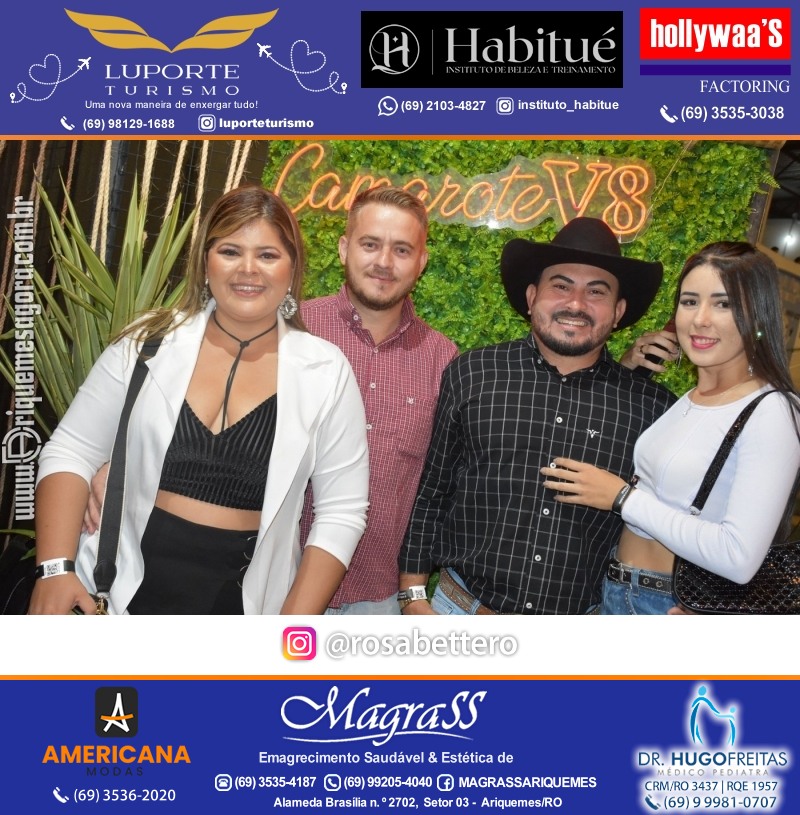 EXPOARI 2023 - Show com Gusttavo Lima & Galera & Stand & Camarote VIP & Camarote V8 na APA em Ariquemes Rondônia