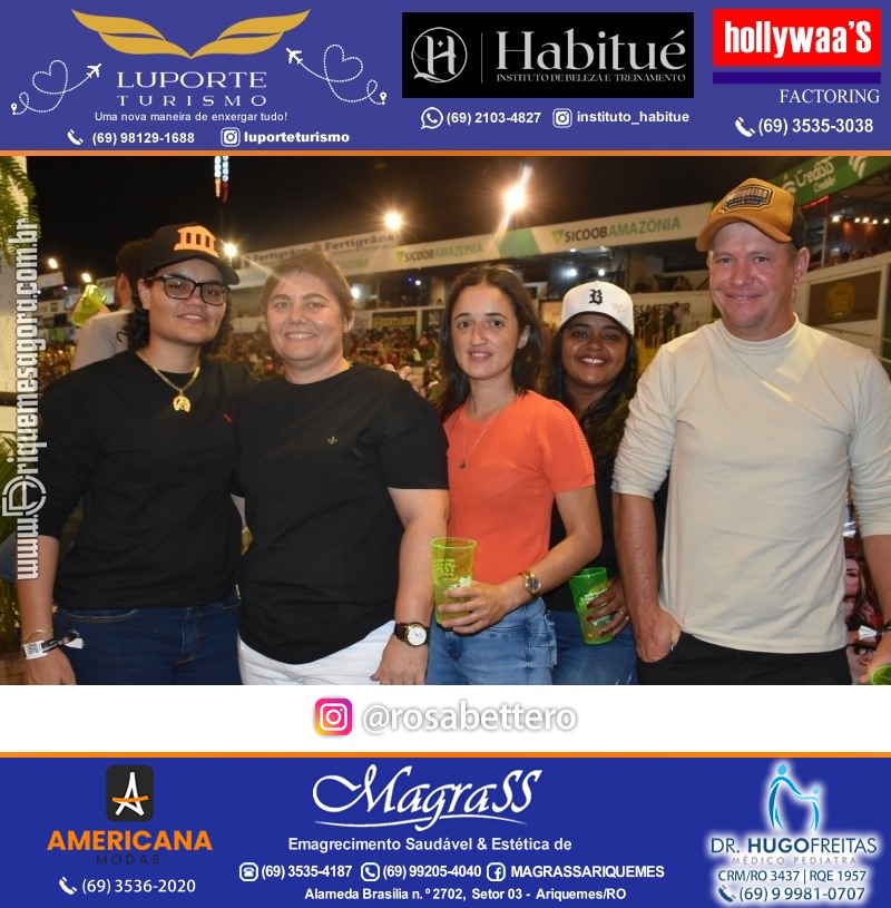 EXPOARI 2023 - Show com Gusttavo Lima & Galera & Stand & Camarote VIP & Camarote V8 na APA em Ariquemes Rondônia