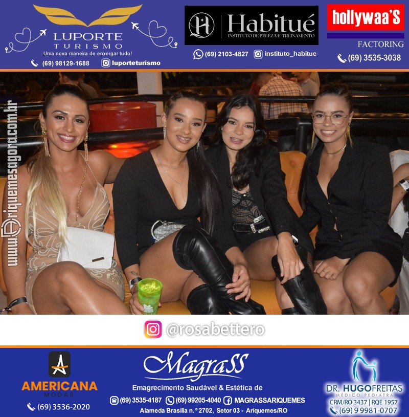 EXPOARI 2023 - Show com Gusttavo Lima & Galera & Stand & Camarote VIP & Camarote V8 na APA em Ariquemes Rondônia