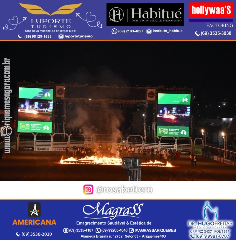 EXPOARI 2023 - Show com Gusttavo Lima & Galera & Stand & Camarote VIP & Camarote V8 na APA em Ariquemes Rondônia