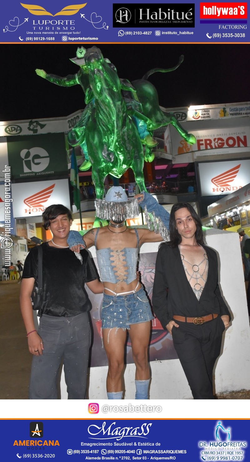 EXPOARI 2023 - Show com Gusttavo Lima & Galera & Stand & Camarote VIP & Camarote V8 na APA em Ariquemes Rondônia