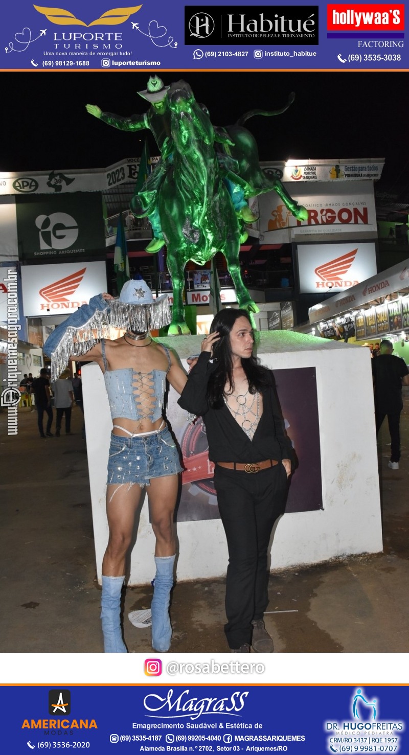 EXPOARI 2023 - Show com Gusttavo Lima & Galera & Stand & Camarote VIP & Camarote V8 na APA em Ariquemes Rondônia