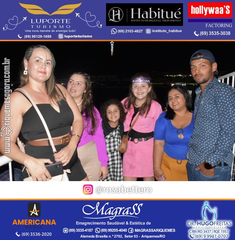EXPOARI 2023 - Show com Gusttavo Lima & Galera & Stand & Camarote VIP & Camarote V8 na APA em Ariquemes Rondônia