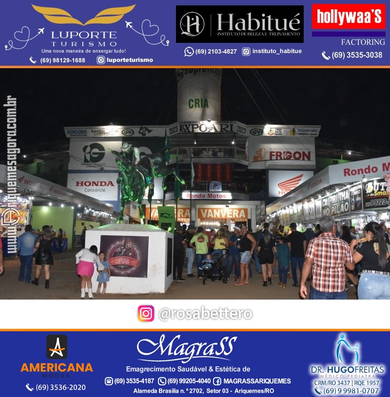 EXPOARI 2023 - Domingo - Final Rodeio & Galera & Camarotes