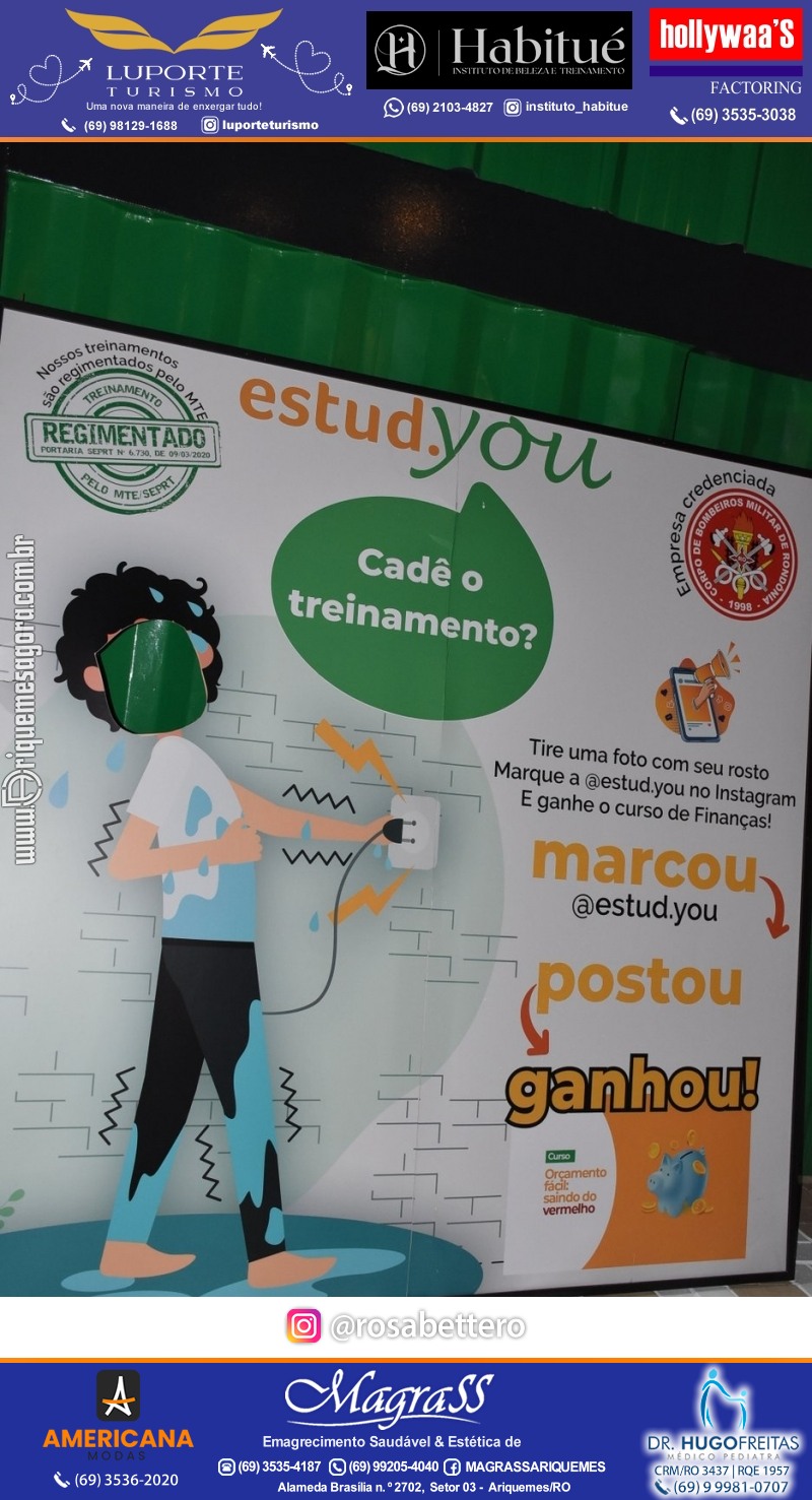 Inauguração Protuni - Uniformes Prof. e Equip. de Prot. Individual & Estud.you com Cursos e Trein. em Ariquemes-RO