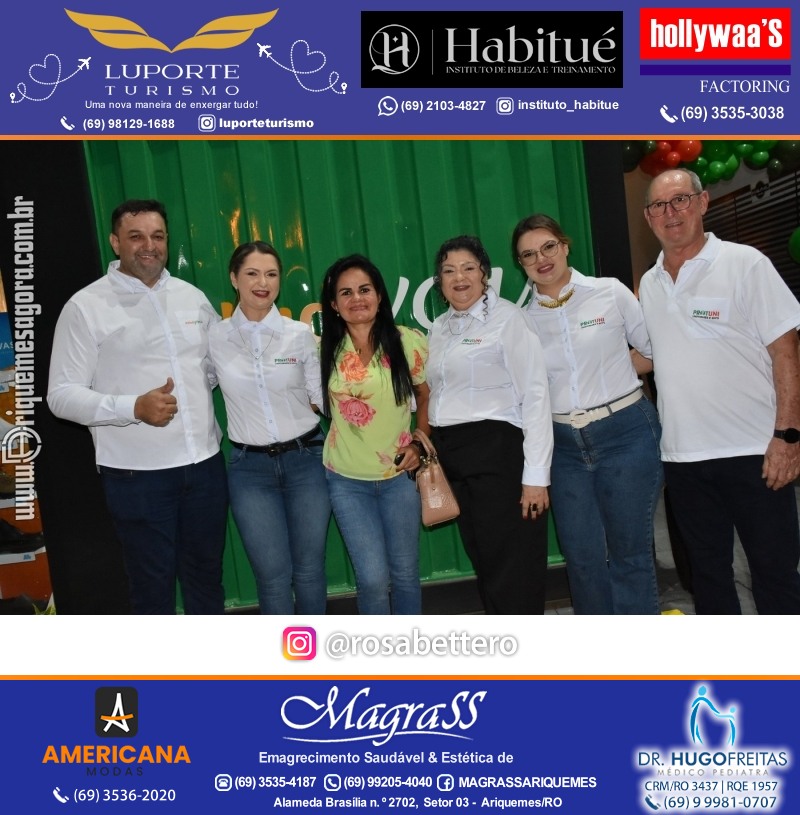 Inauguração Protuni - Uniformes Prof. e Equip. de Prot. Individual & Estud.you com Cursos e Trein. em Ariquemes-RO