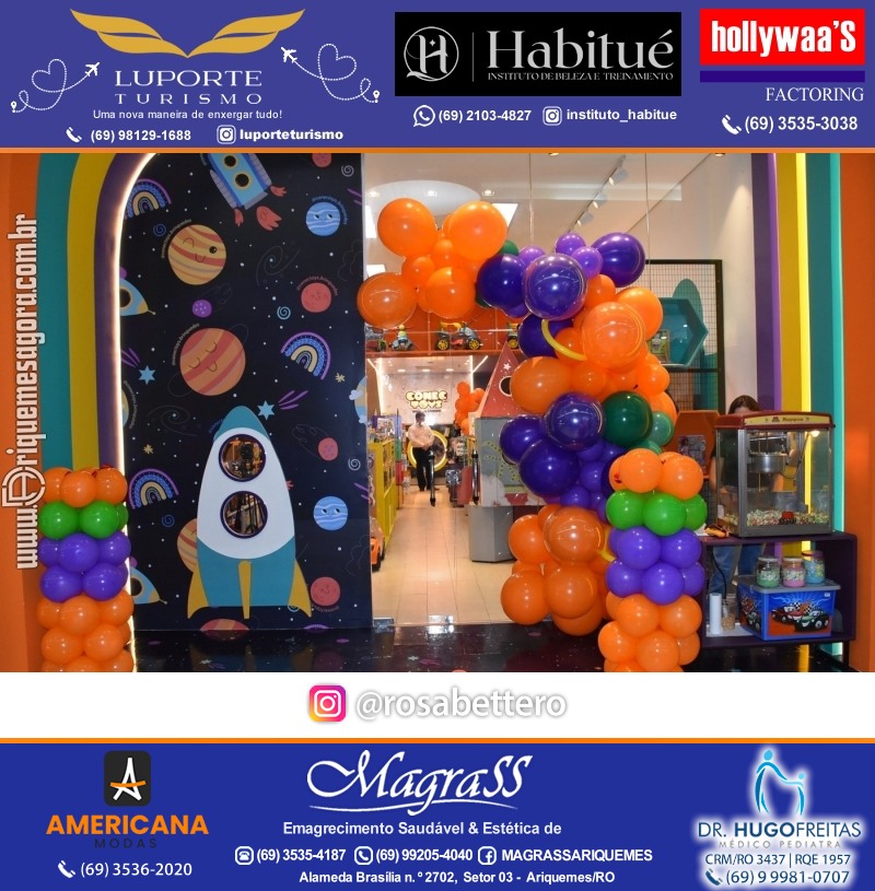 Inauguração CONECTOYS BRINQUEDOS & “Brincar é aprender” Loja de brinquedos no IG Shopping em Ariquemes Rondônia
