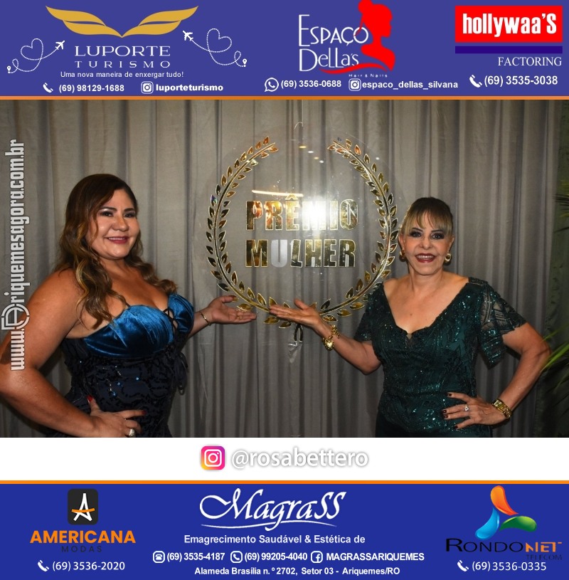 Prêmio Mulher e Prêmio Notável 2024 no Máximus Eventos em Ariquemes Rondônia