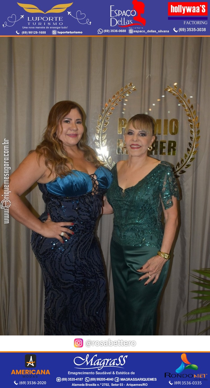 Prêmio Mulher e Prêmio Notável 2024 no Máximus Eventos em Ariquemes Rondônia