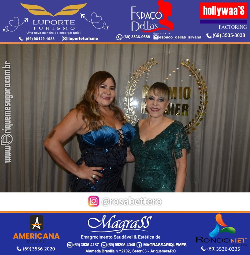 Prêmio Mulher e Prêmio Notável 2024 no Máximus Eventos em Ariquemes Rondônia