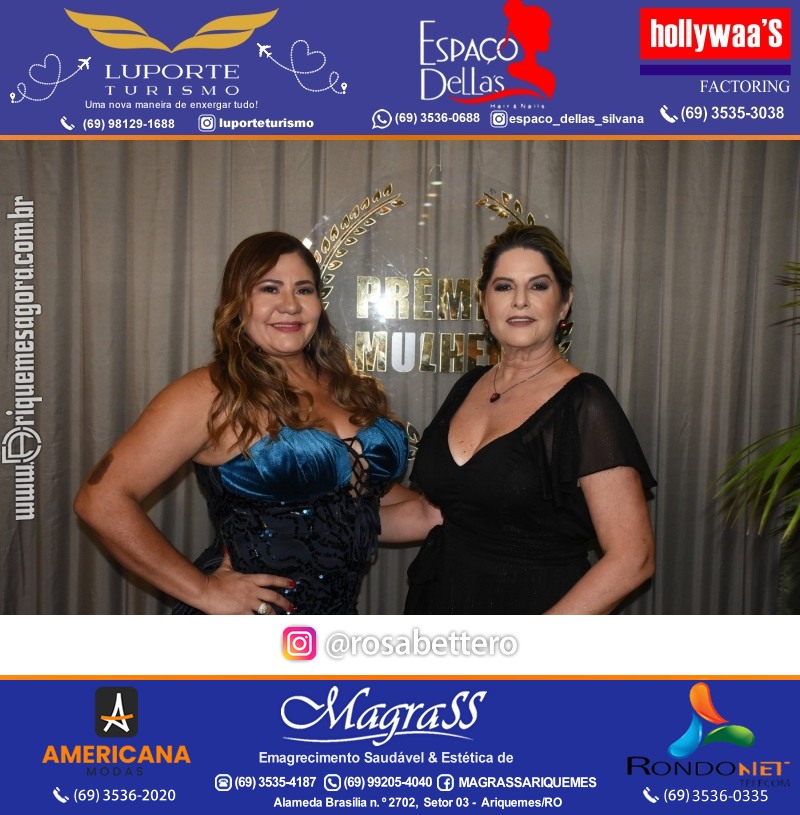 Prêmio Mulher e Prêmio Notável 2024 no Máximus Eventos em Ariquemes Rondônia