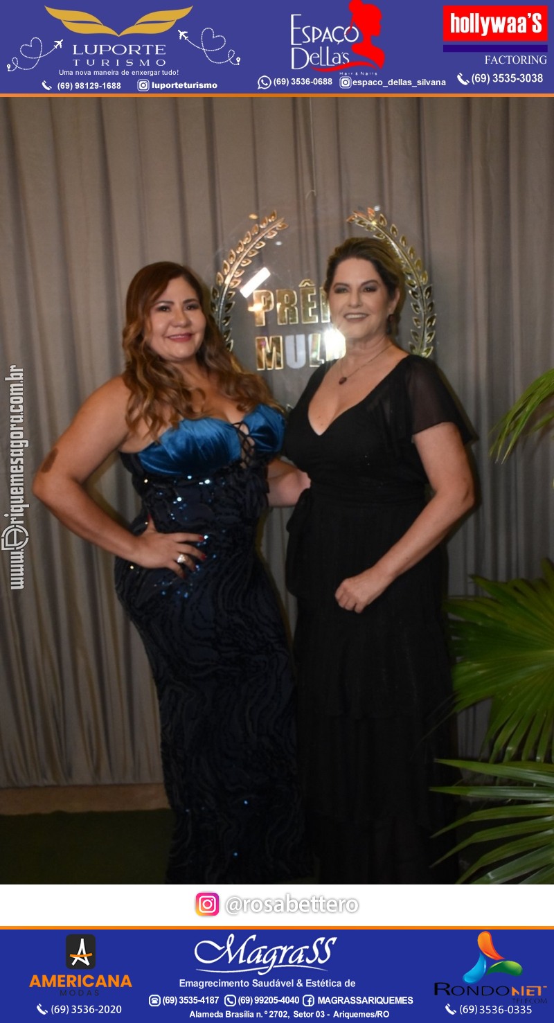 Prêmio Mulher e Prêmio Notável 2024 no Máximus Eventos em Ariquemes Rondônia