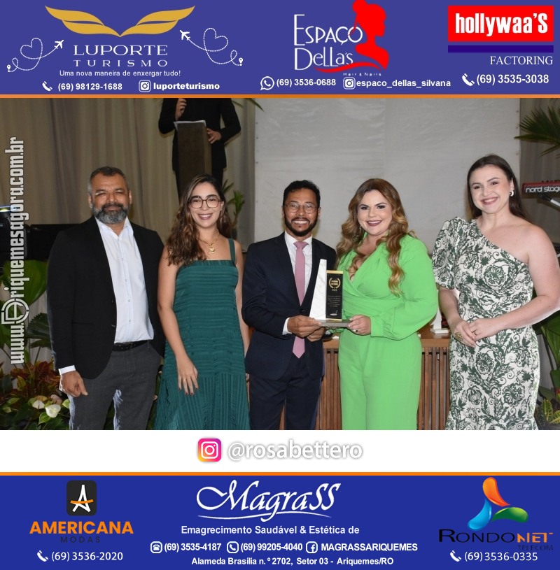 Prêmio Mulher e Prêmio Notável 2024 no Máximus Eventos em Ariquemes Rondônia