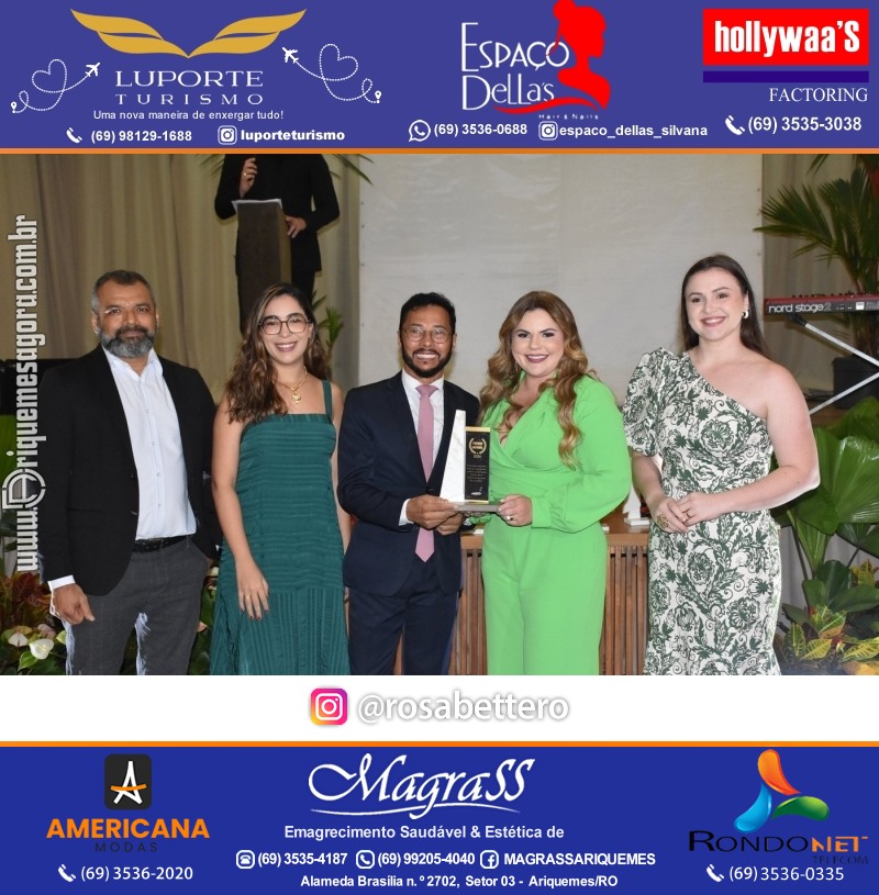 Prêmio Mulher e Prêmio Notável 2024 no Máximus Eventos em Ariquemes Rondônia