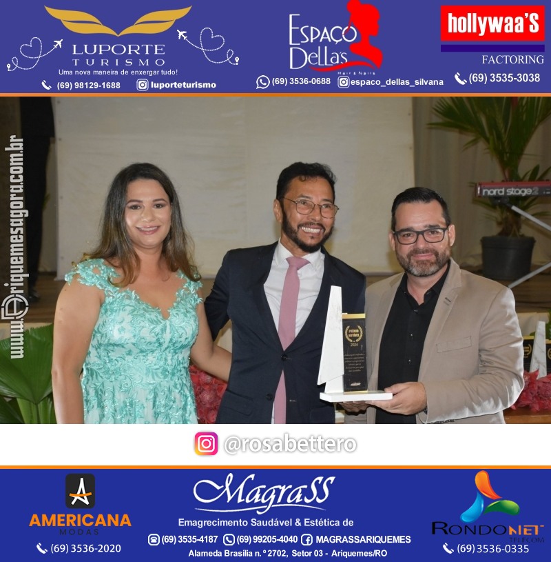 Prêmio Mulher e Prêmio Notável 2024 no Máximus Eventos em Ariquemes Rondônia