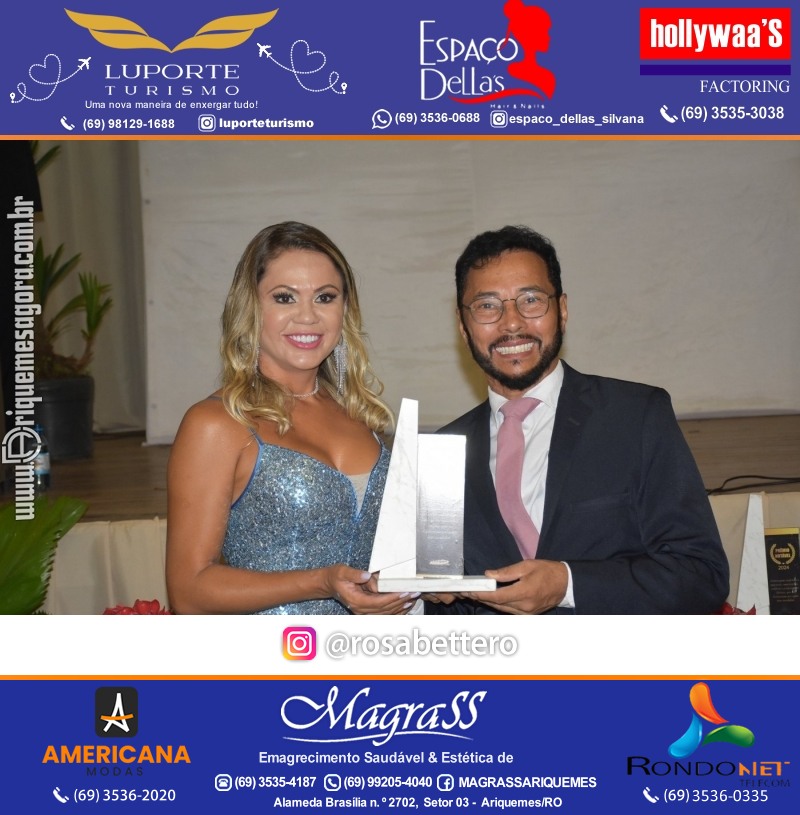 Prêmio Mulher e Prêmio Notável 2024 no Máximus Eventos em Ariquemes Rondônia