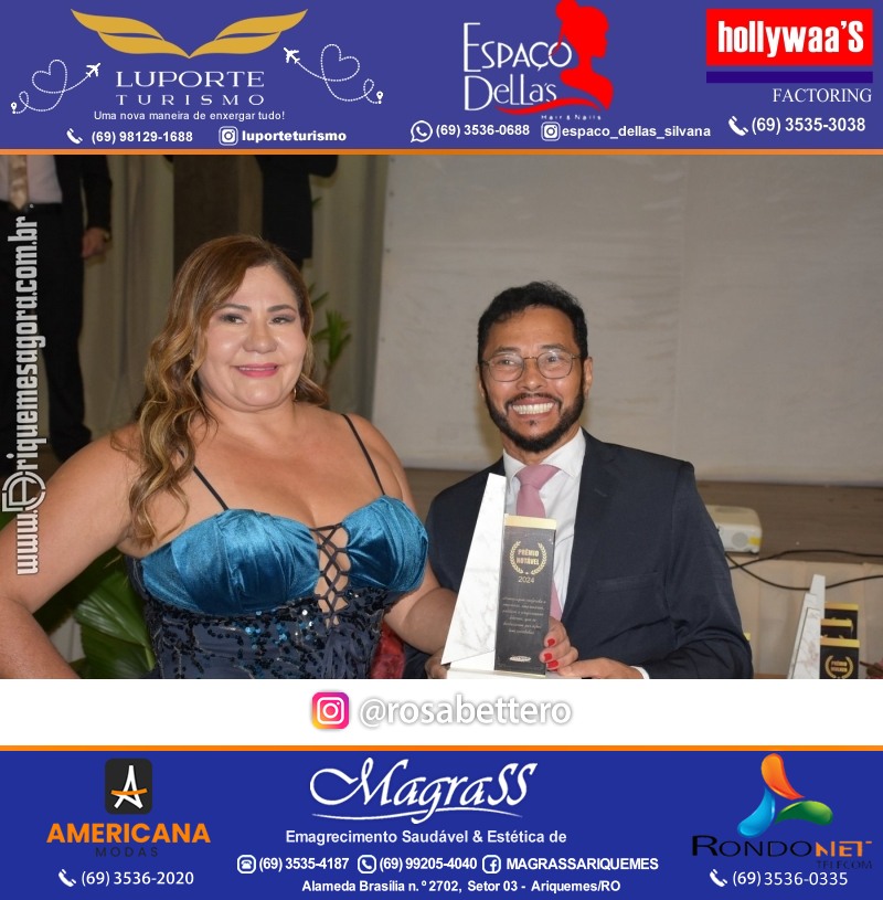 Prêmio Mulher e Prêmio Notável 2024 no Máximus Eventos em Ariquemes Rondônia
