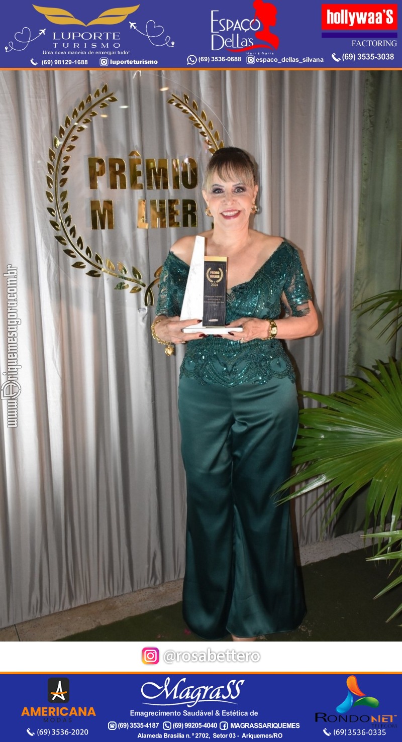 Prêmio Mulher e Prêmio Notável 2024 no Máximus Eventos em Ariquemes Rondônia